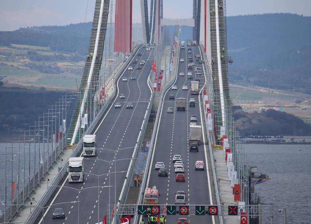 Çanakkale  Köprüsü teknik özellikleri ve simgeleriyle tarihe geçti! Çanakkale Köprüsü nerede, konumu nedir? 16